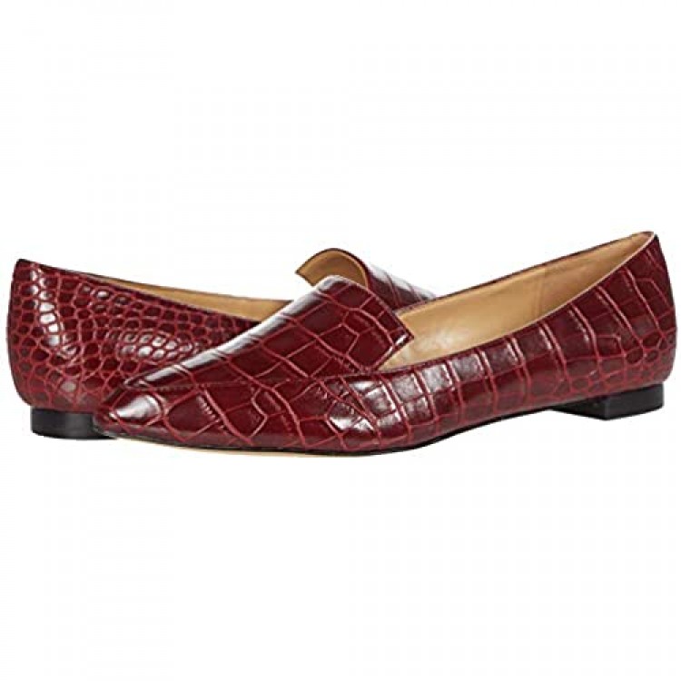 NINE WEST Women's WNABAY3 Loafer Red 1 6