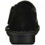 Clarks Women's Michela Penny Mary Jane Flat Black Leather/Suede Combi 90 W US