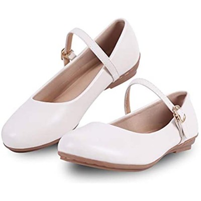 sorliva Mary Jane Flats for Women Comfort Round Toe Buckle Ankle Strap Style Ballet Walking Casual Loafers Shoes