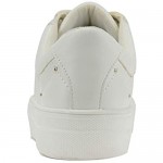 Soda Parasol ~ Women Lace-up Slip On Diamond Quilted with Mini Gold Stud Padded Cushion Sock Low Top Fashion Sneakers