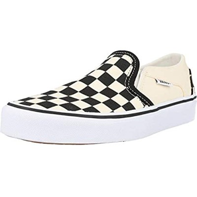 Vans Asher Women’s Low-Top Sneakers White (Checkerboard/Black/White)