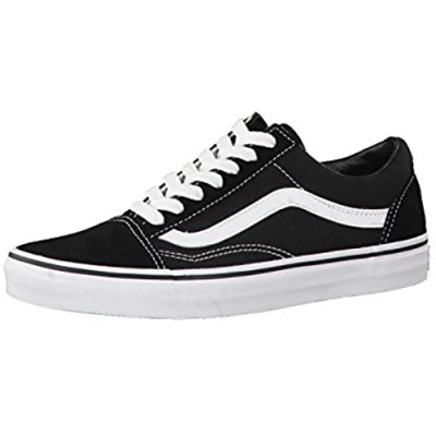Vans "Old Skool Sneakers (Black/White) Unisex Classic Skate Era Suede Shoes