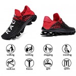 Ahico Mens Running Sneakers Walking Shoes Mesh Breathable Lightweight Tennis Comfortable Sport Casual Athletic Workout
