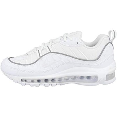 Nike Women's W Air Max 98 Running Shoes White (White/White/White 114) 6 UK