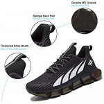 Phefee Mens Womens Walking Shoes Breathable Athletic Running Sneakers Lightweight Non Slip Mesh Tennis Shoes