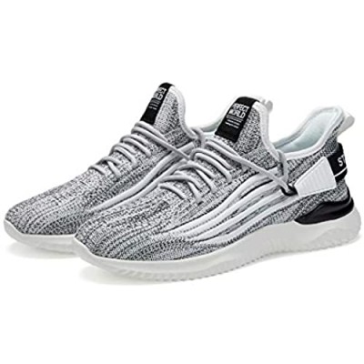 Voxge Men's and Women's Sock Sneakers Lightweight Breathable Athletic Running Shoes Fashion Tennis Sport Walking Shoes