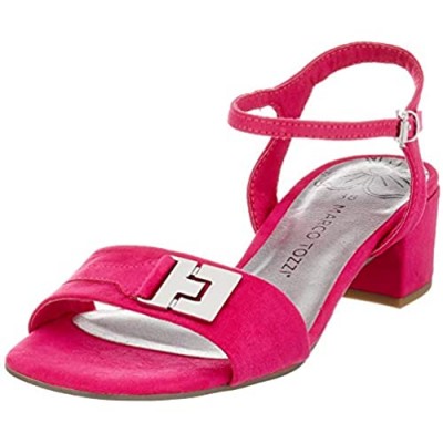 Marco Tozzi Women's Ankle Strap Sandals  Pink Pink 0  6 US