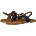 Bella Vita Women's Bella Vita Lin-Italy thong sandal Shoe Black Italian leather 7 W US