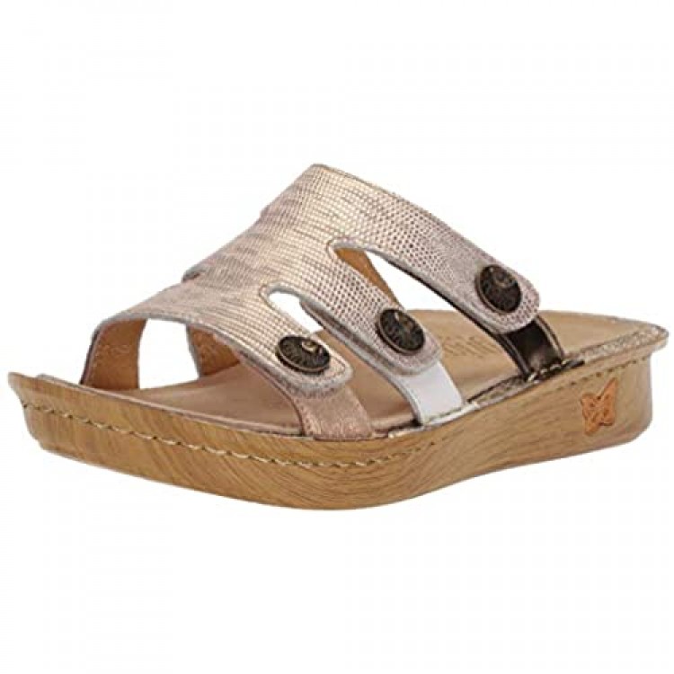 Alegria Venice Womens Sandal Gold Your Own Way 6 M US