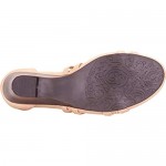 Cambridge Select Women's Open Toe Strappy Crisscross Lattice Wedge Sandal
