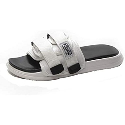 Men's and Women's Slide Sandals Adjustable Casual Slip on Slippers