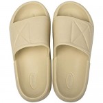 WOTTE Women Pillow Slides Shower Sandal Open Toe Pool Sandals Lightweight Bath Slippers