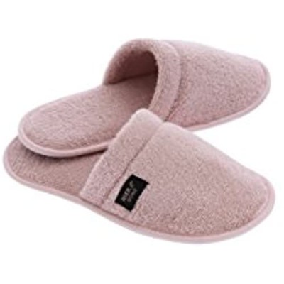 Hiera Home 100% Terry Cotton Soft Slippers - Unisex Turkish Spa Slippers - Bath Slippers - House Slippers for Women -House Shoes for Women