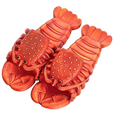 Lobster slippers Personalized slippers Beach Pool party slippers Men and women currency leisure Cartoon animal slippers