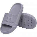 Sandals Slippers for Women and Men Quick Drying Anti-Slip Bathroom Slippers EVA Thick Sole Buckle Shower Shoes for Indoor & Outdoor
