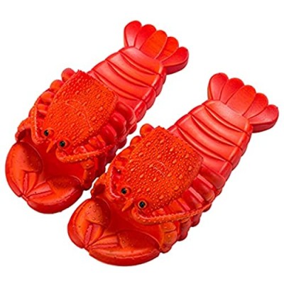Women Men Lobster Slippers Couple Summer Beach Slipper Bath Sandals Pool Beach Shower Shoes