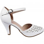Forever Collection Mary Jane Pumps Feminine Cut